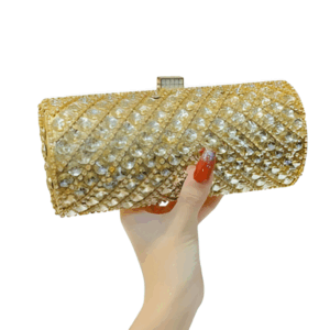 Diamond clutch bag